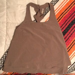 Tan Dressy Tank Top